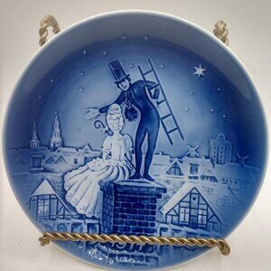 Desiree Denmark 1974 Hans Christian Andersen Plate "The Shepherdess & The Chimne